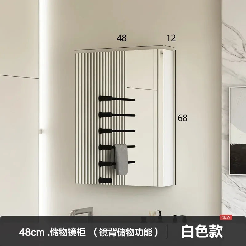 Bathroom Light LED Mirror Cabinets Vanity Aluminum Frameless Cabinet Makeup Smart Mirrors Adjustable Dimming Vanity Wash Mirror