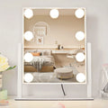 Smart Makeup Mirrors Adjustable Desktop Fill Light Led Mirrors with Magnetic Attraction Magnifying Glass Bedroom Decorations
