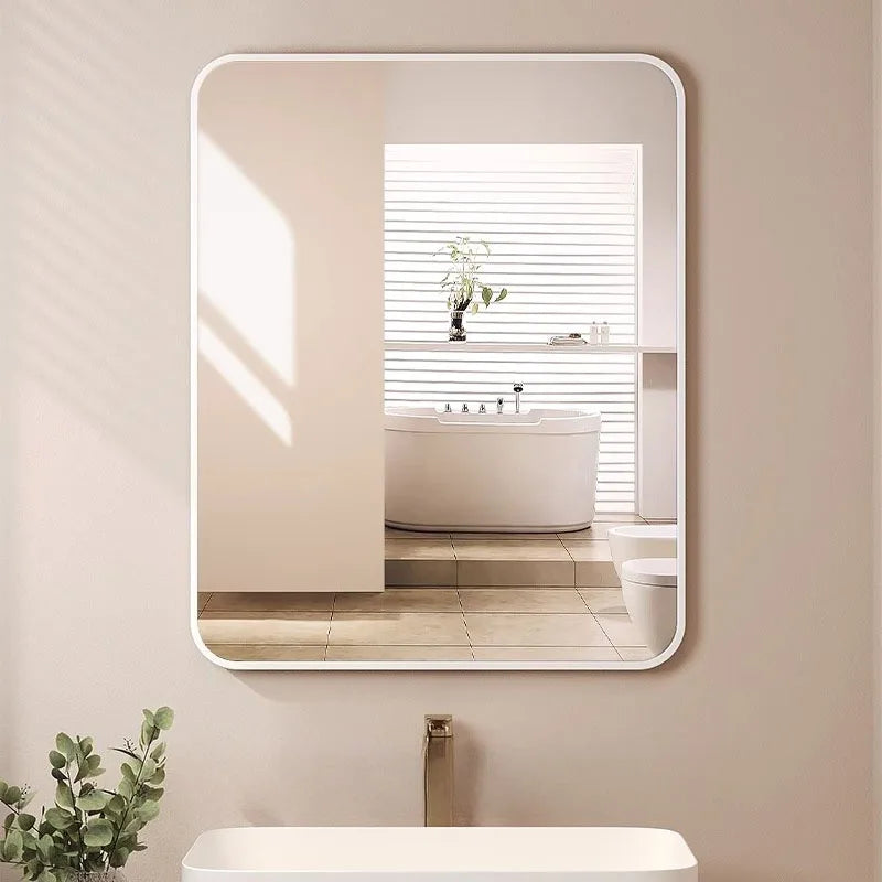 Bathroom Luxury Mirror Modern Designer Aesthetic Cute Chinese Rectangle Mirror Fashion Universal Dekoracyjne Lustra Room Decor