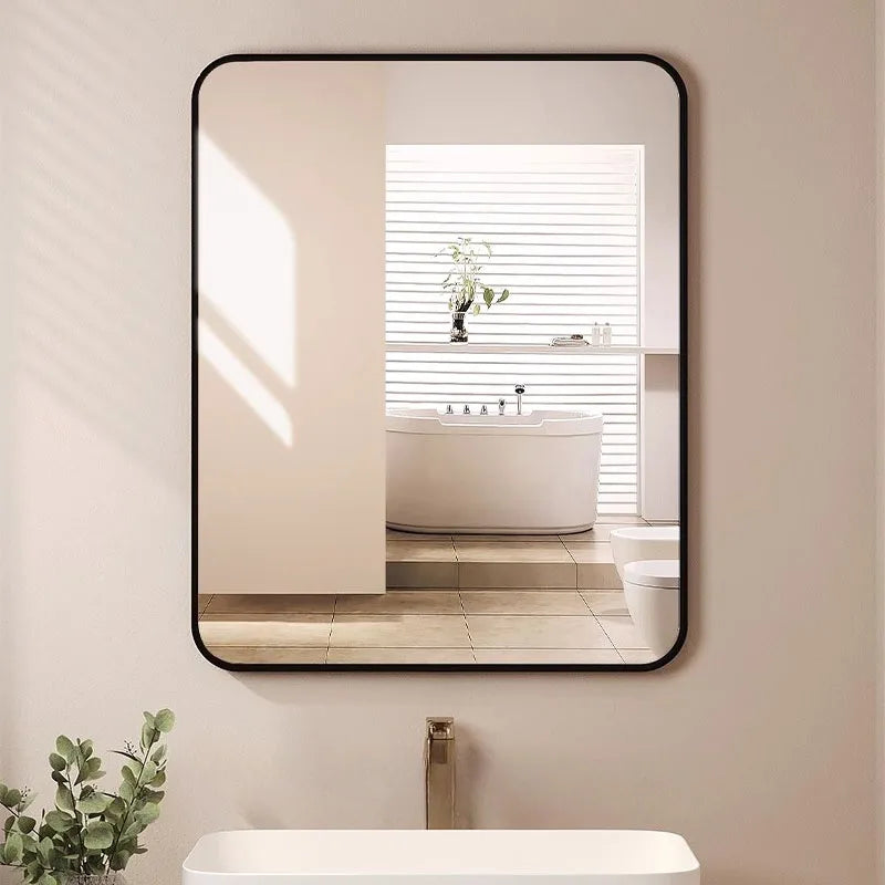 Bathroom Luxury Mirror Modern Designer Aesthetic Cute Chinese Rectangle Mirror Fashion Universal Dekoracyjne Lustra Room Decor