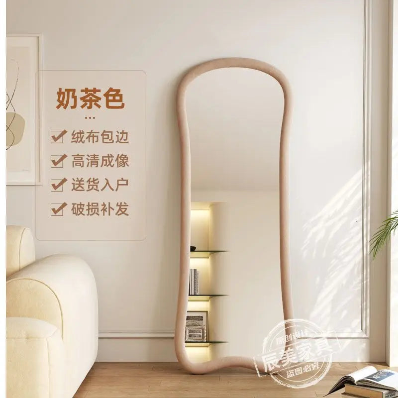 Design Modern Mirror Vanity Dressing Living Room Aesthetic Mirrors European Luxury Adornos Para El Hogar House Decoration