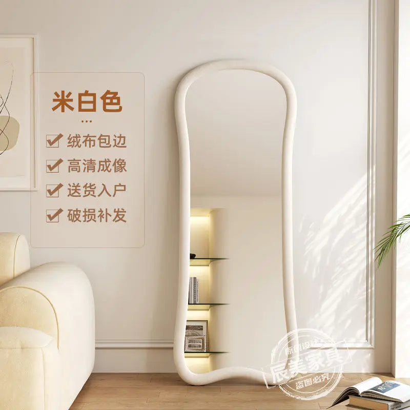 Design Modern Mirror Vanity Dressing Living Room Aesthetic Mirrors European Luxury Adornos Para El Hogar House Decoration