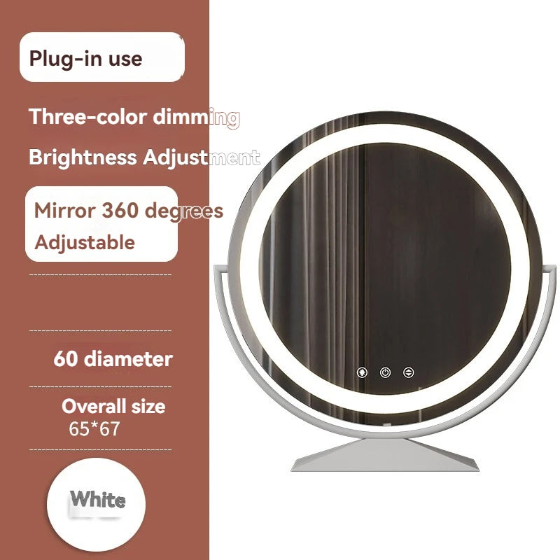 Beauty Mirror Smart Circle Internet Celebrity Bedroom Mirror Makeup Mirror Makeup Mirror Makeup Mirror Home Desktop
