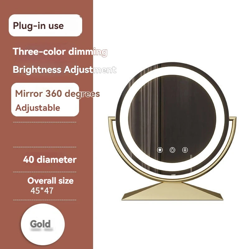 Beauty Mirror Smart Circle Internet Celebrity Bedroom Mirror Makeup Mirror Makeup Mirror Makeup Mirror Home Desktop
