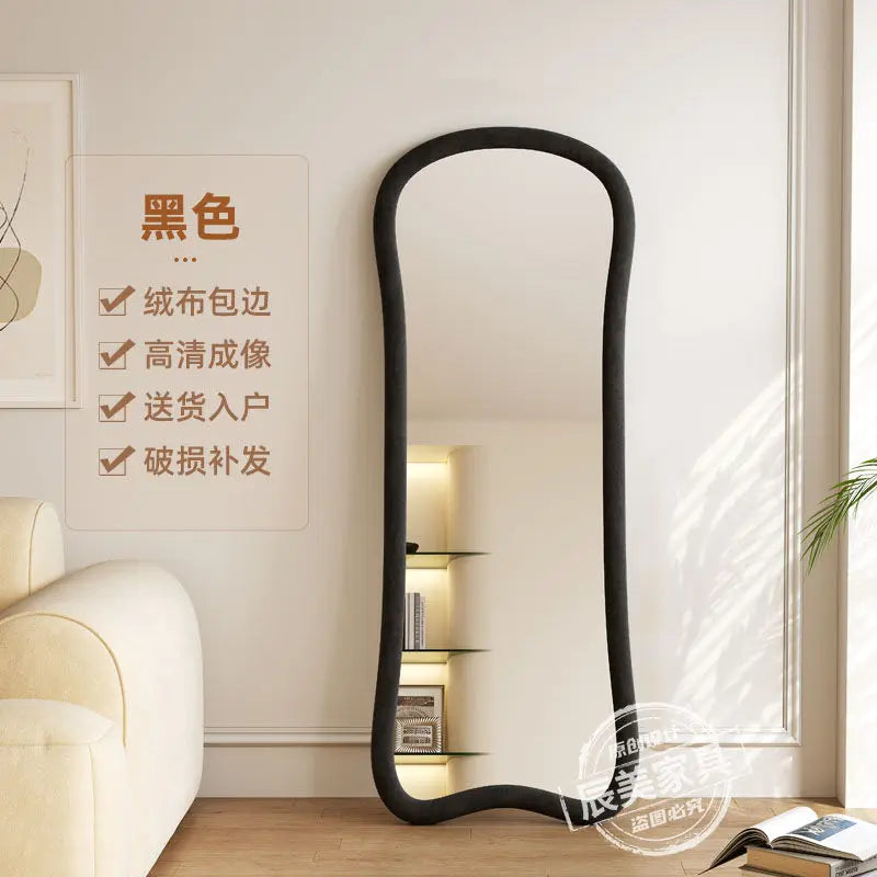 Design Modern Mirror Vanity Dressing Living Room Aesthetic Mirrors European Luxury Adornos Para El Hogar House Decoration