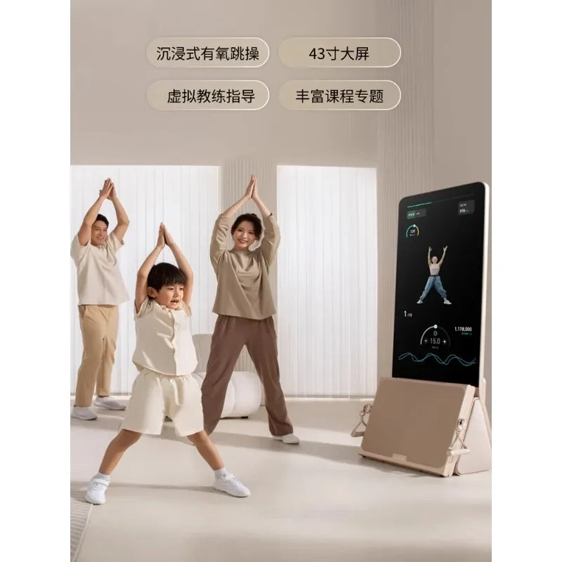 Power Mirror Smart Fitness Mirror Sports Mirror Full Body Comprehensive Training Station Smart Screen All-in-One Machine