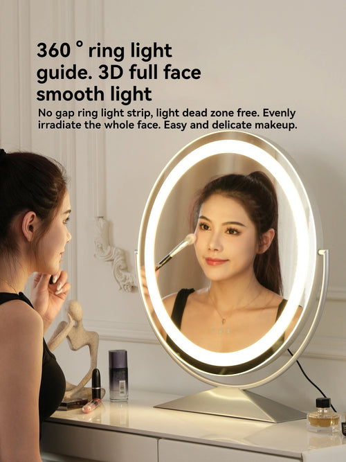 Beauty Mirror Smart Circle Internet Celebrity Bedroom Mirror Makeup Mirror Makeup Mirror Makeup Mirror Home Desktop